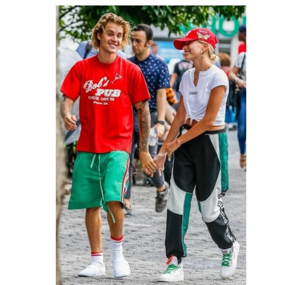 I.AM.GIA Motocross Streetwear Electra Pants in Green, Black & White Colorblock - Picture 4 of 9